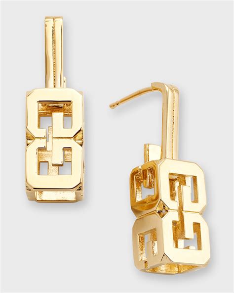 givenchy g link earrings|G Link earrings in metal with pearls .